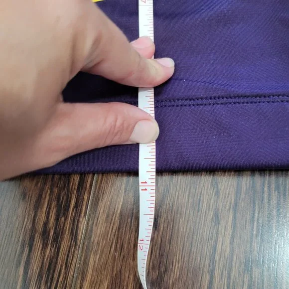 Nike Dri-Fit Racerback Sports Bra Top Athletic Running Purple Fitted Stretch S - Picture 7 of 7